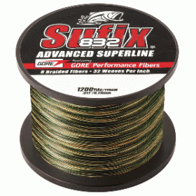 Sufix 832&reg; Advanced Superline&reg; Braid - 15lb - Camo - 1200 yds