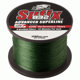 Sufix 832&reg; Advanced Superline&reg; Braid - 30lb - Low-Vis Green - 1200 yds