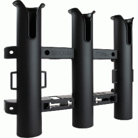 Sea-Dog Triple Threat Three Pole Rod Holder - Black