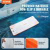 VEVOR Inflatable Floating Dock, 15 x 6FT Inflatable Dock Platform, Non-Slip Water Floating Dock Mat with Detachable Ladder & Portable Carrying Bag, Fl