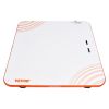 VEVOR Inflatable Floating Dock, 7 x 7FT Inflatable Dock Platform, Non-Slip Water Floating Dock Mat with Portable Carrying Bag & Detachable Ladder, Flo