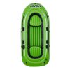 VEVOR Inflatable Boat, 3-Person Inflatable Fishing Boat, Strong PVC Portable Boat Raft Kayak, 45.6" Aluminum Oars, High-Output Pump, Fishing Rod Holde