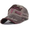Vintage Baseball Cap Men Women Retro Sports Casual Sun Hat