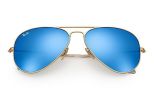 Ray Ban 3025 112/17 Aviator Gold Frame with BLUR MIRROR Lens -ALL SIZES  55mm , 58mm  , 62mm