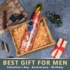 I'D Rather Be Fishing USA Flag Bullet Tumbler Fishing Gifts for Men Dad Him