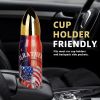 I'D Rather Be Fishing USA Flag Bullet Tumbler Fishing Gifts for Men Dad Him